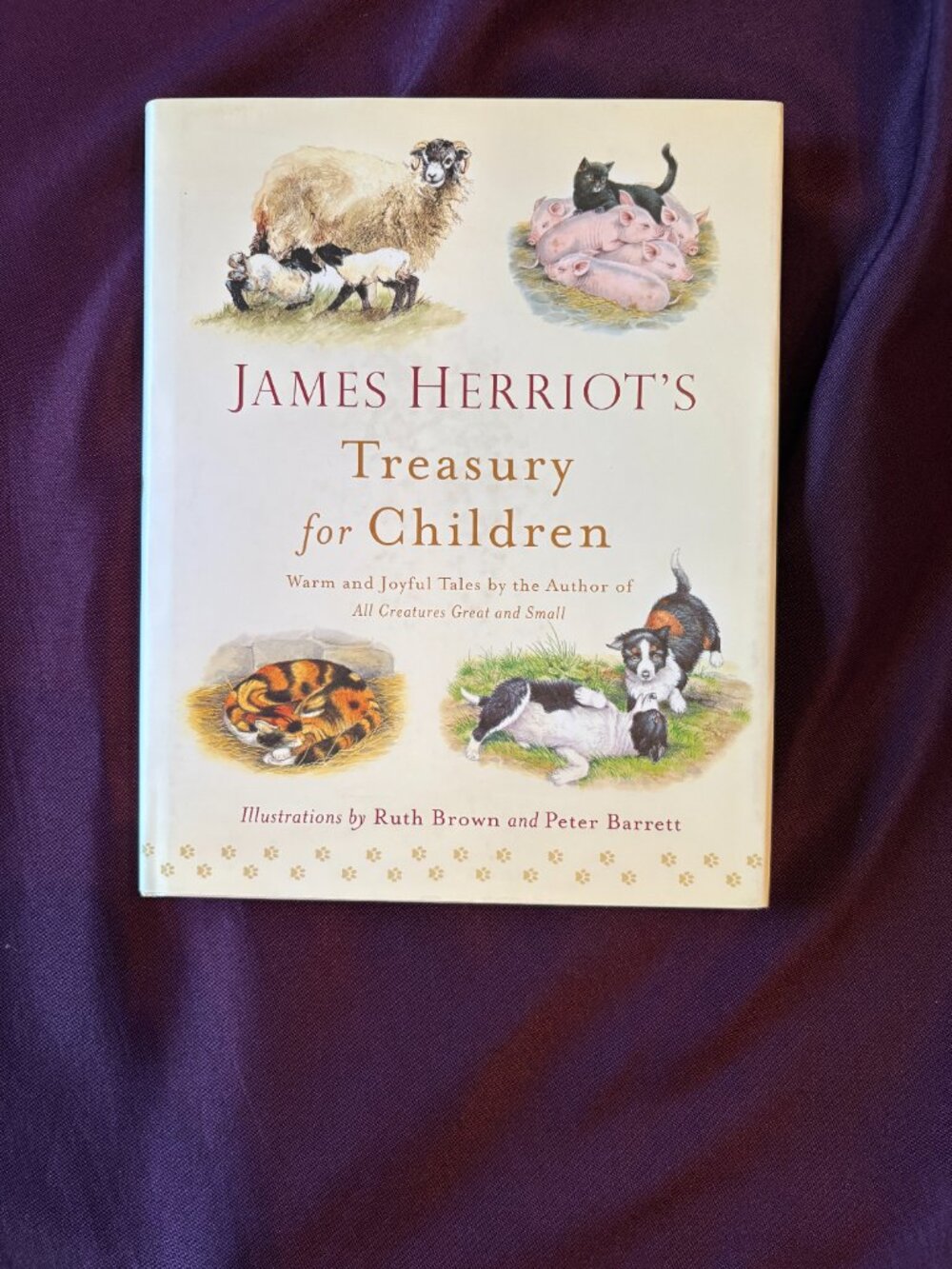 James Herriot's Treasury for Children Hardcover Animal Story Collection
